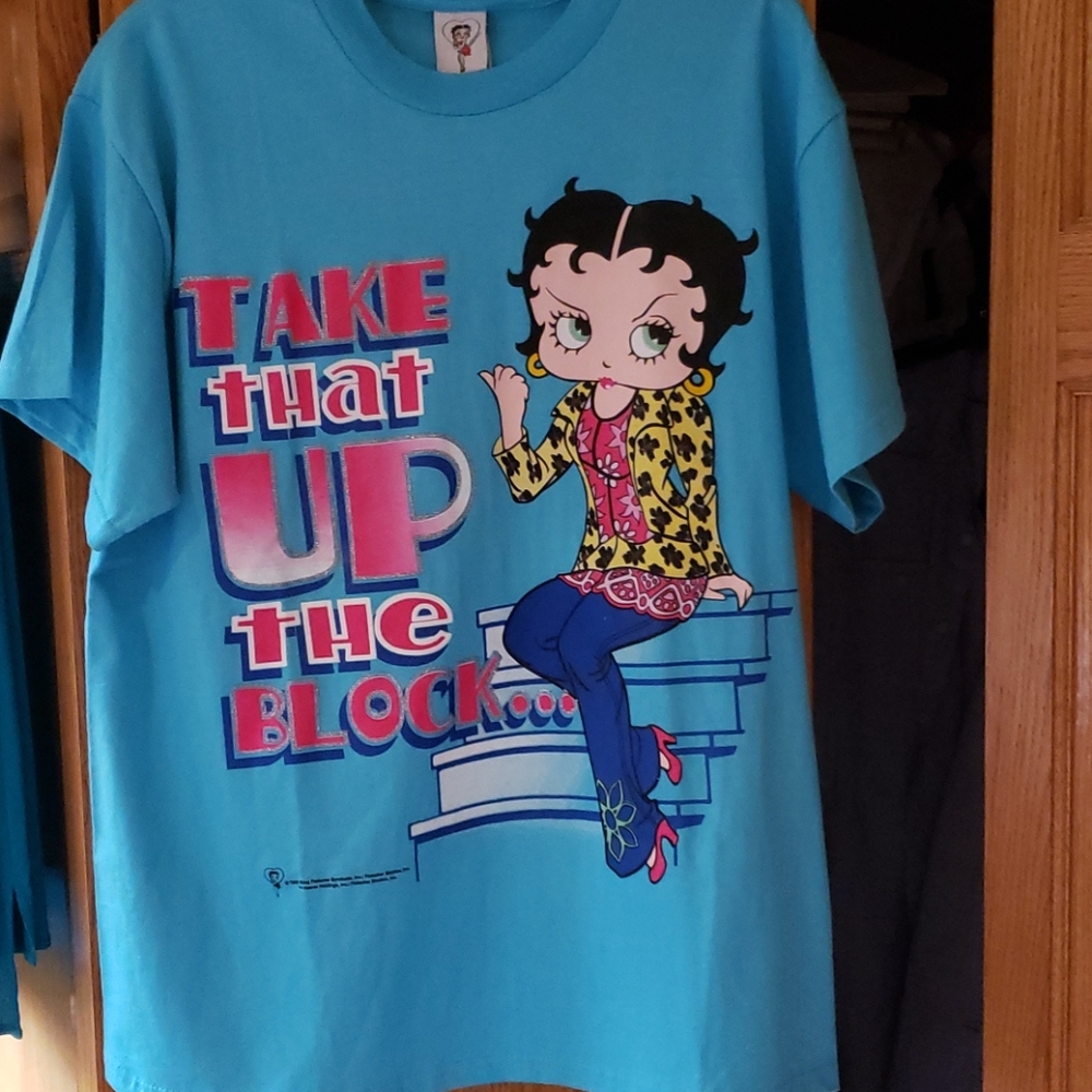 Betty Boop t shirt Lg NWT